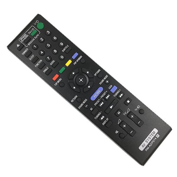 Fjärrkontroll för Sony RM-ADP074 ADP073 BDV-E290 BDV-N990W BDV-N995W BDV-E190 HBD-N990W HBD-N995W Blu-ray Hemmabiosystem (AM4)