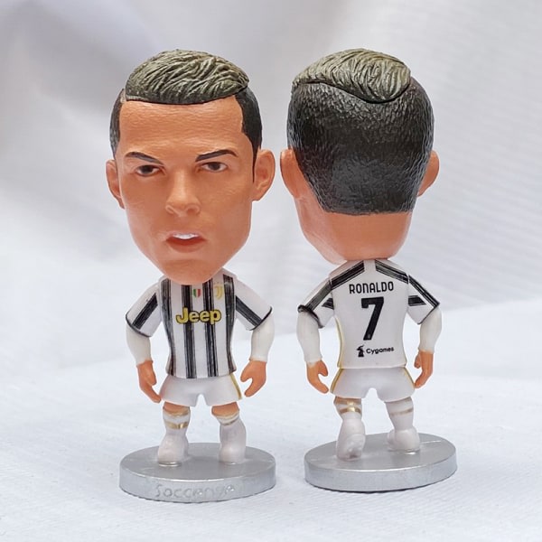 Fotbollsfans bobblehead Real Madrid Cairo Levan modell Juve Cairo Juve Kairo