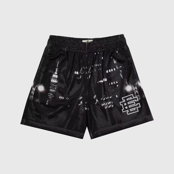 2023 Nya Eric Emanuel Ee Basic Shorts New York City Skyline 2022 Nya Fitness Träningsshorts för Män Andas Mesh Casual Shorts 26 L