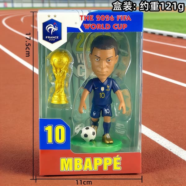 WC 2026 Mbappe, Messi, Yamal, Cristiano Ronaldo, Salah -figuurit Mbappe