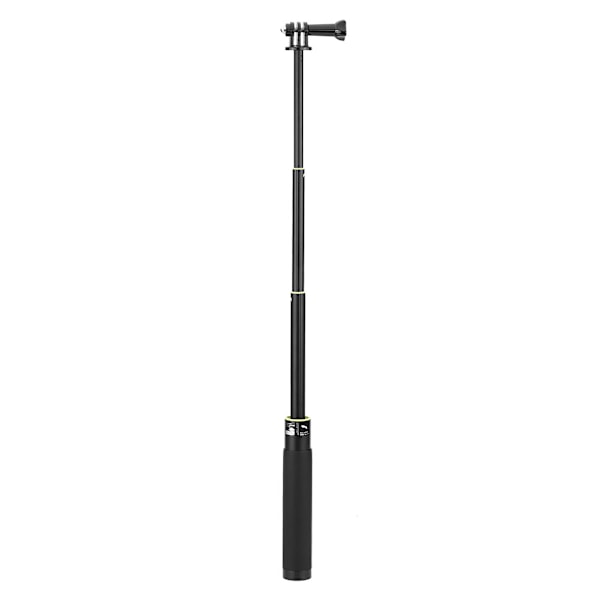 Bärbar Teleskopisk Selfiestick Snabbfäste Skruvmontering för Gopro Kameror Mobiltelefoner