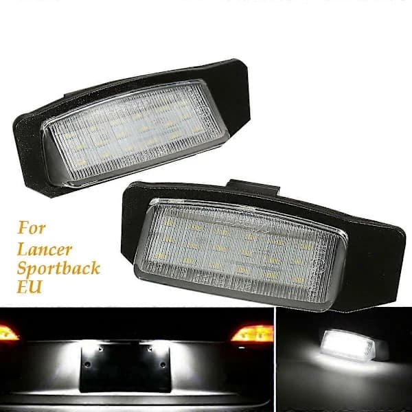 Nummerskiltlys for Mitsubishi Lancer Sportback Outlander EUR