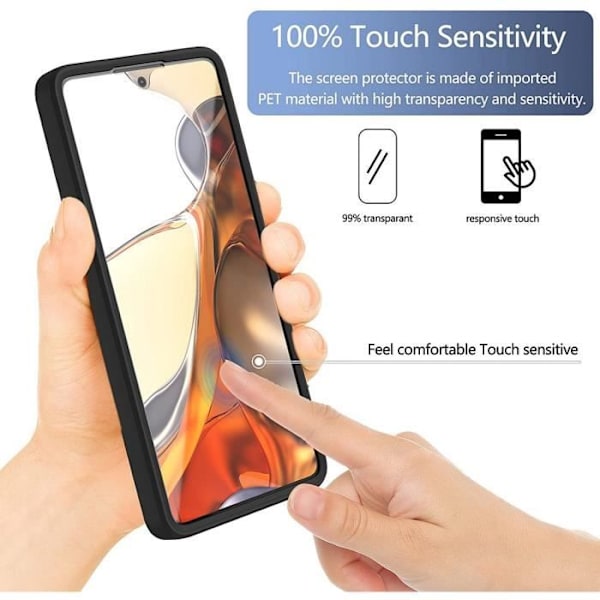 Etui til Xiaomi 11T Pro 5G (6,67\") fuld krop hård forstærket kant 360 graders beskyttelse Anti-ridse tyk