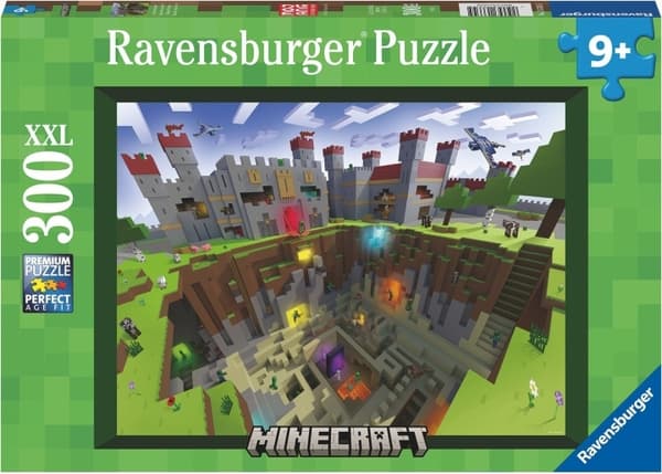 Minecraft Leikkauspuzzle, 300 palaa 500