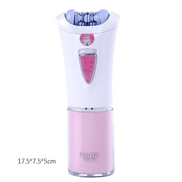 Smooth Glide Epilator Hårfjerning Ansikt Kropp og Ansikts Epilator
