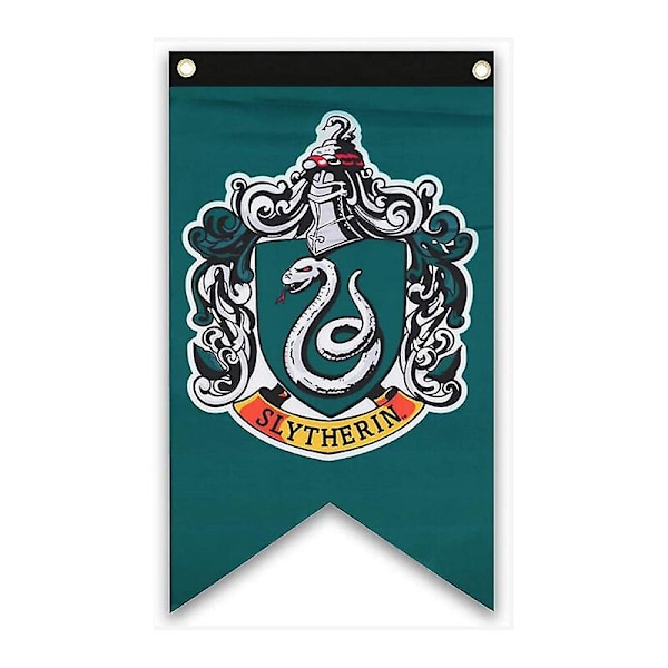 2024, Gryffindor syntymäpäiväjuhlatarvikkeet College Harry -lippu bannerit Pojat Tytöt Lapset Potter Halloween -koriste 4kpl 75*125 Cm