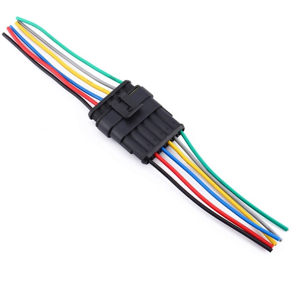 Vandtæt 6-pin bilkabel elektrisk stik {GKS}