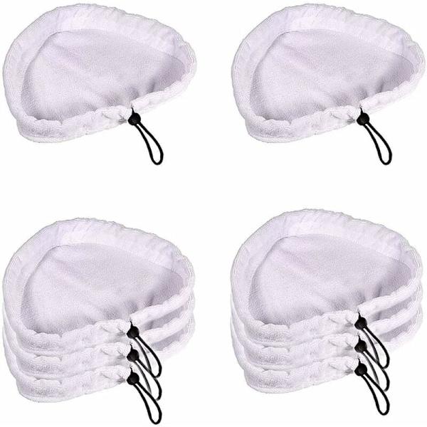 Dampmoppe 8 stk. mikrofiberklud mikrofiber damprensepuder vaskbare moppe reservedele