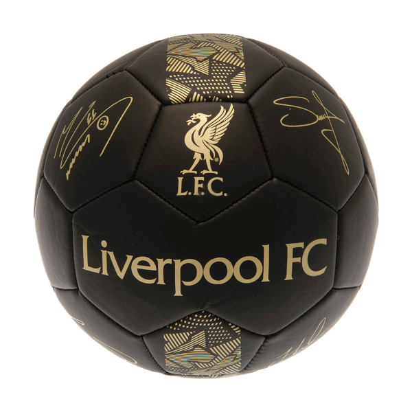 Liverpool FC Phantom Signature Fotball Svart/Gull Svart/Gull Black/Gold Black/Gold 5