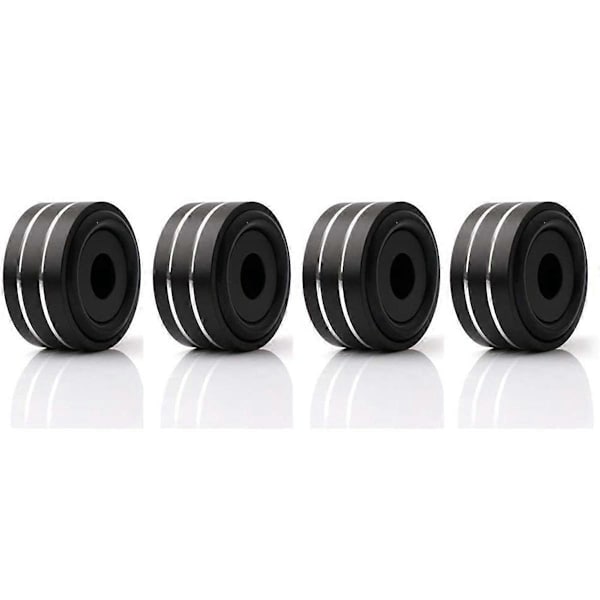 4 kpl 40x20 mm alumiinisia HiFi-vahvistimen kaiuttimien eristysjalkoja levysoittimelle DAC-jalkatyyny