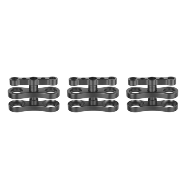 1/2/3 Aluminium Standard 1 Kulledsklämma för Undervattensdykning röd 70 x 45 mm [mo] red 2.76 x 1.77 Inch 2Set