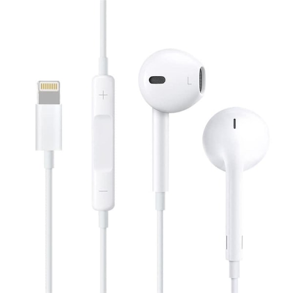 Apple Earpods MMTN2AM/A med Lightning-kontakt