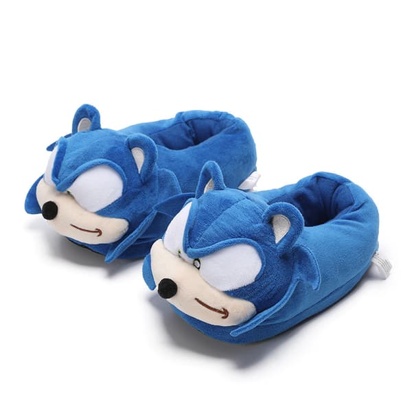 Sonic Tofflor Plyschtofflor Runt Sonic the Hedgehog Hem