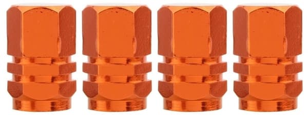 Ventilhætter 4-pak, Orange 10