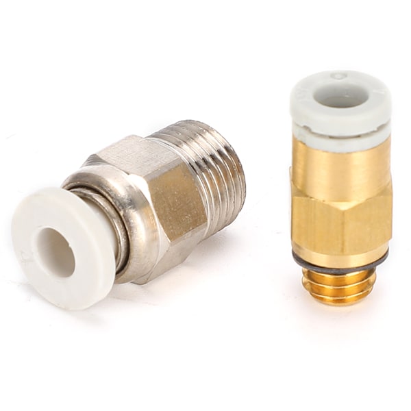 Metal 3D-skrivardelar CR-10 Hotend Extruder Pneumatisk Anslutning för Creality V6{GKS}