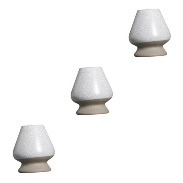 1/2/3 Handgjord Matcha Vispställ Te-ceremoni Teset för Vit med Spricka 6 x 7cm 3S 3Sets White with Crack 6 x 7cm