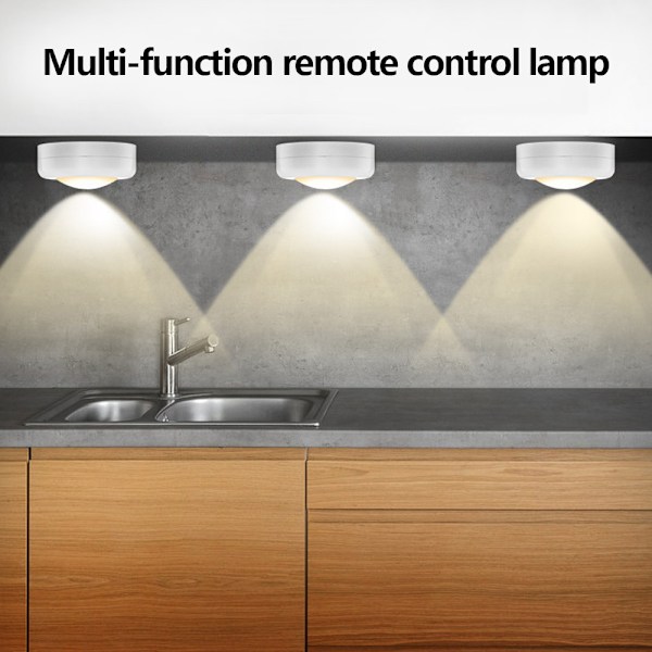 Kreativ 16-farvet LED-tryk lille natlampe hurtig strobe atmosfærisk natlampe Whit[mo] White 16-Color Single Lamp