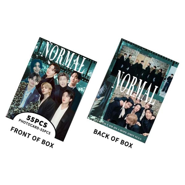 55 BTS-singleä ARIRANG KPOP -tuotteet LOMO-valokortit BTS mini-card