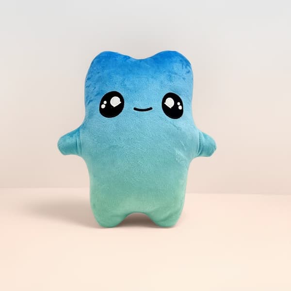 Fortnite Sprite Plyschdocka - Fortnite Merchandise Gradient Blue