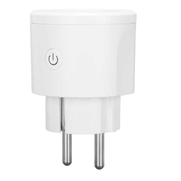 Smart WiFi-kontakt 16A med timerfunksjon, stemmestyring, fjernkontroll - EU-kontakt AC 100-240V