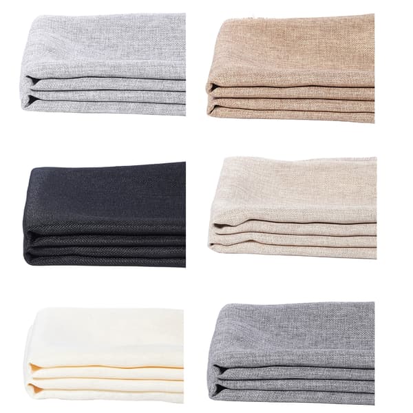 Høyttalerstoff i polyester Høyttalergrillstoff forbedrer lyd og integrasjon Lysegrå Light gray 0.5mx1.5m
