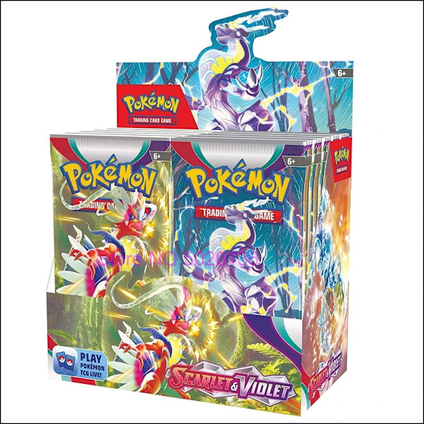 Pokémons-kort TCG: XY Evolutions förseglad boosterbox Scarlet Violet