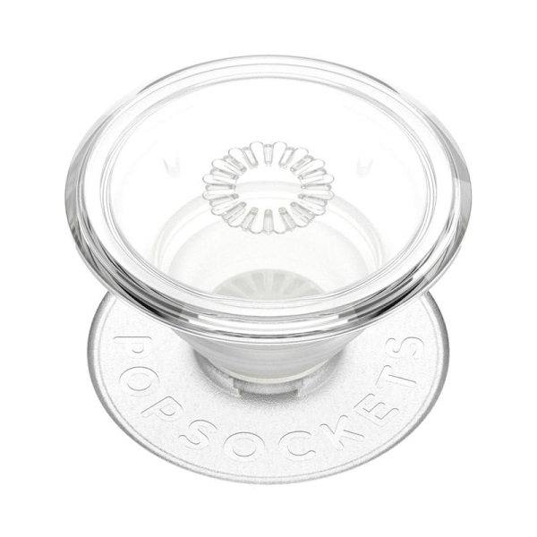 Läpinäkyvä PopSockets PopGrip Original -puhelinpidike Translucent