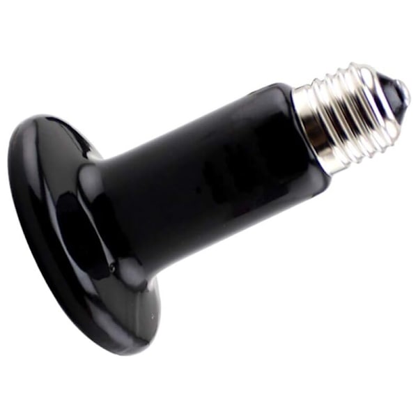 Reptil Amfibie Varmelampe med Farveboks, Almindelig Keramisk Lampe, Skildpadde, Firben, Edderkop, Reptil Varmeboks, 220V (50W)