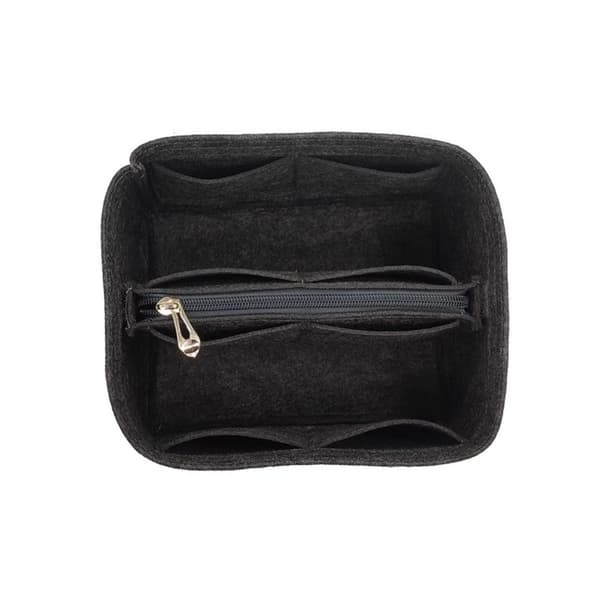 Spandtaske Indsats Taske Linned Taske SORT BB sort black BB