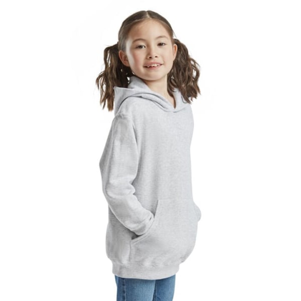 Barn-Hoodie | Mjuk Huvtröja för Barn Real Madrid grå gray 12-13 År