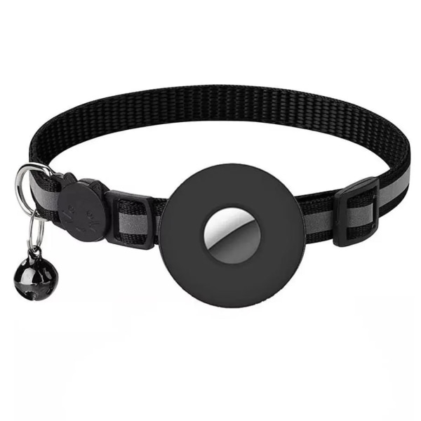 SiGN AirTag halsband för katt & hund - Svart