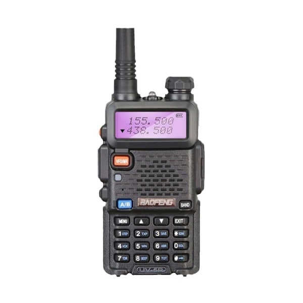 Baofeng UV-5R VHF UHF Dobbelt Bånd Walkie Talkie Komradio Jagtradio 800