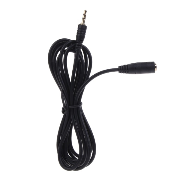 3,5 mm lydforlengelseskabel 3-pinners hann til hunn forlengelseskabel hodetelefoner AUX-kabel 3,5 mm port mikrofoner 3 m