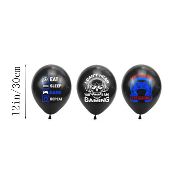 Spelkontroll Tema Party Ballongset Party Dekorationsmaterial