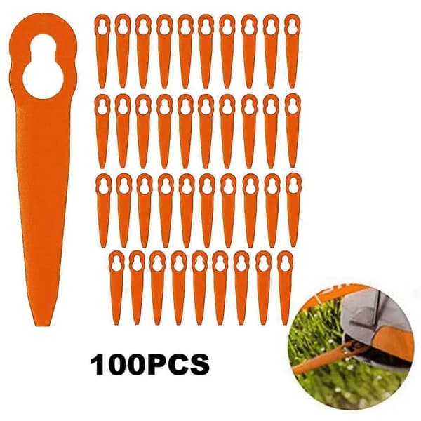 100 kpl ABS-varaterät STIHL Polycut 2-2 -ruohonleikkuriin [mo]