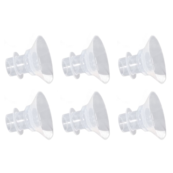 6 kpl Laippasisäkkeet Hands Free Rintapumppu Kannettava Spectra 24 mm suojukset laipat 13 mm / 0,5 tuumaa[mo]
