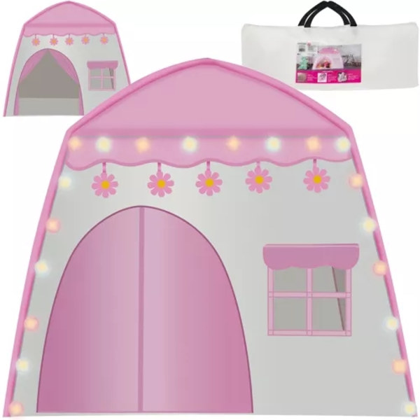 Lekstuga för barn / Barnstuga med LED - 130cm 1057