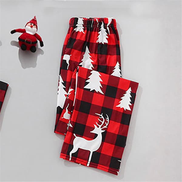 Julepyjamas Familie Kvinder Mænd Børn Sovnetøj Xmas PJs Sæt Far Dad M