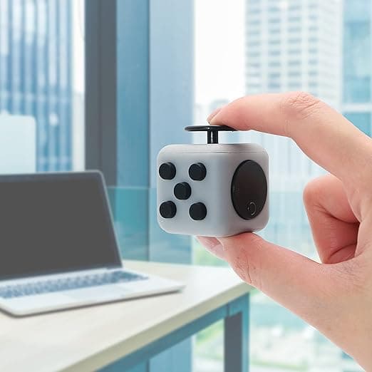Fidget Cube Stress Ångest Tryckavlastningsleksak Perfekt för Vuxna
