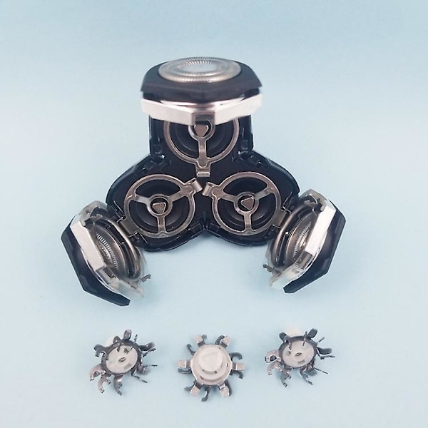 Erstatningshoved til Philips Rq10 Arcitec Barbermaskine Lige Enhed Triple Track