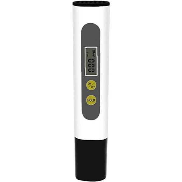 Digital PH-mätare, TDS-mätare, vattenkvalitetstestare, LCD-skärm, testare, penna med två knappar för dricksvatten, swimmingpooltank