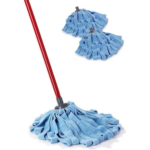 Mopin täyttöpää, Pakkaus sisältää  mopin päävaihtoja, Sopii kaikkiin  moppeihin, Aito mopin pää