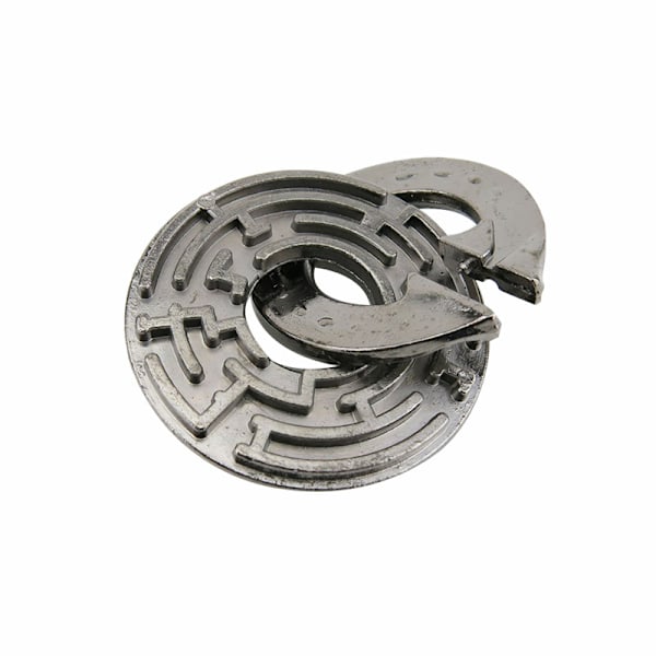 Sinkkiseos Avaus Burr Palapeli Maaginen Seos Koulutuslelut Narupalapeli Älyllinen Irrotettava Solki[mo] Alloy-Maze Lock