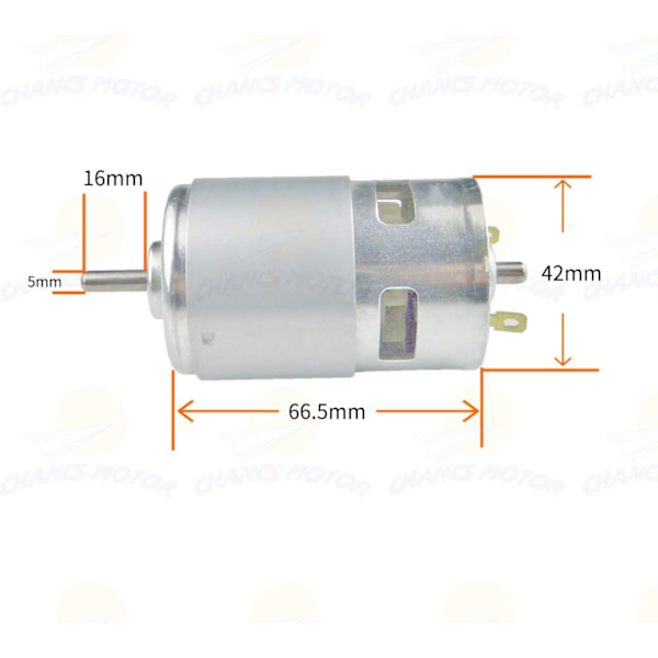 Elektrisk motor 775 12V DC motor 4000RPM DC 24V 8000RPM med beslag motorholder til DIY-dele