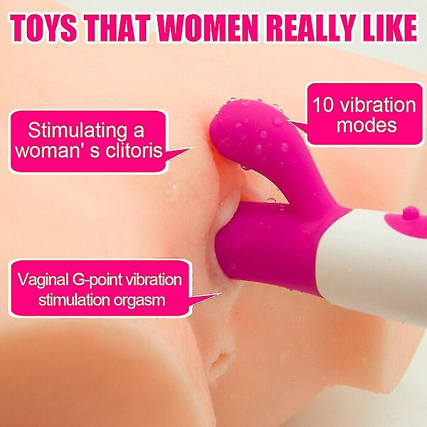 Silikonkraftfulle Vibratorer Vanntette Nakkemassasje Staver Leke for Kvinner Nytt Produkt