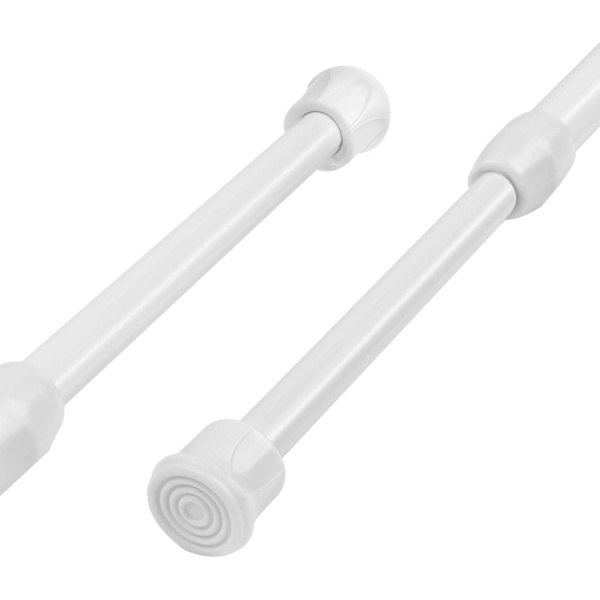 Utdragbar gardinstång, 2 st 30-50 cm halkfri borrfri stång för gardiner pcs (30–35 cm)
