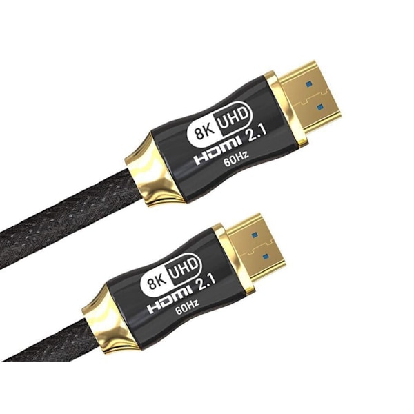 3m HDMI 2.1 -kaapeli - Ultra HD 8K - Kultapinnoitettu 208