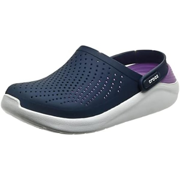 Unisex LiteRide™ Clogs til voksne, Nero navy/orchid navy/orchid 43/44 eu