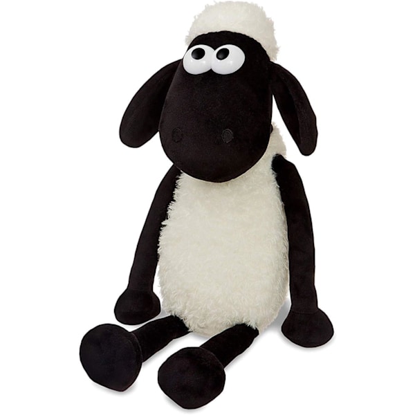 Shaun the Sheep Plyslegetøj, Sort og Hvid, Egnet til Både Voksne og Børn【mo】