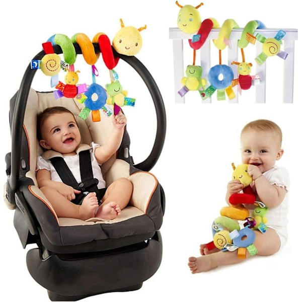 1 st Baby spiralvagnstillbehör för spjälsängar och barnvagnar Plyschleksaker Födelsedagspresenter-